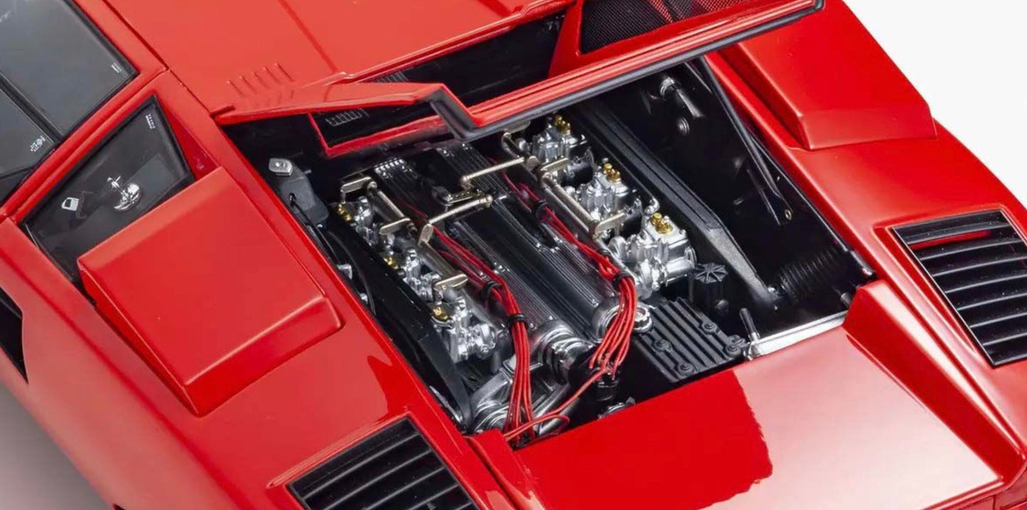 Kyosho 1:12 - Lamborghini Countach LP400 1974 Red