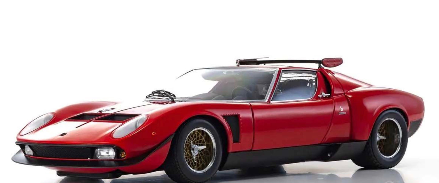 Kyosho 1:12 - Lamborghini Miura SVR 1970 Red