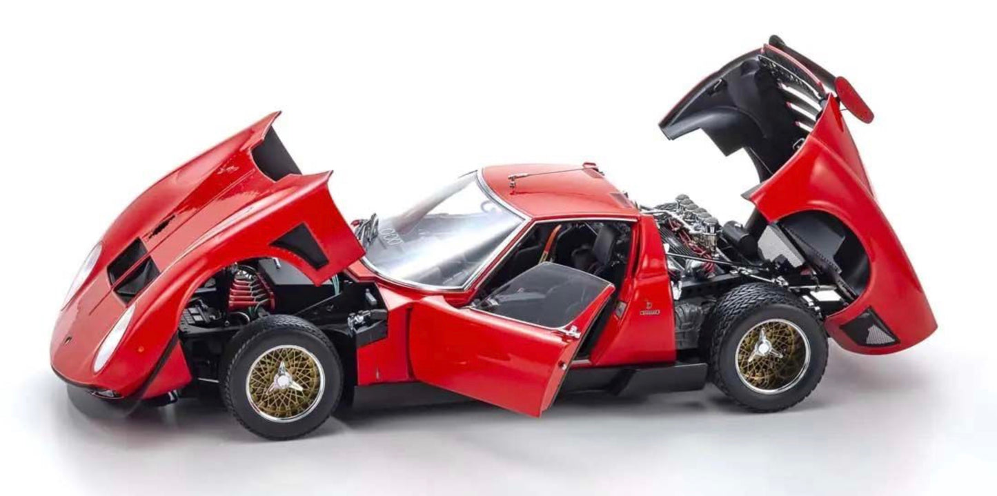 Kyosho 1:12 - Lamborghini Miura SVR 1970 Red