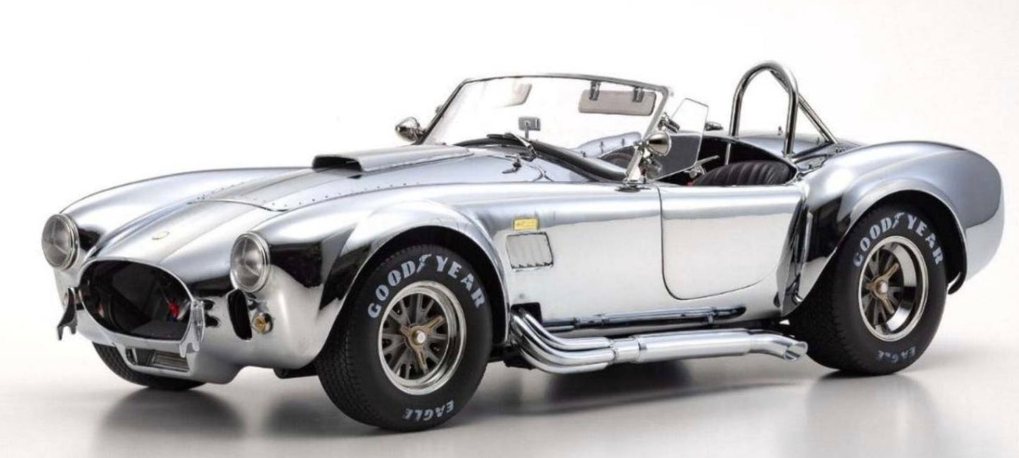 Kyosho 1:12 - Shelby Cobra 427 S/C Spider 1962 Chromed