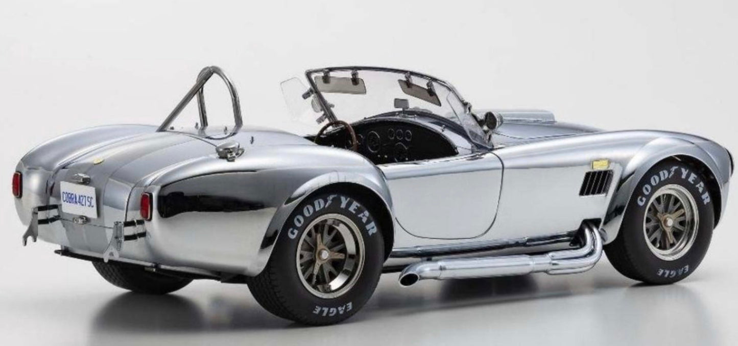 Kyosho 1:12 - Shelby Cobra 427 S/C Spider 1962 Chromed