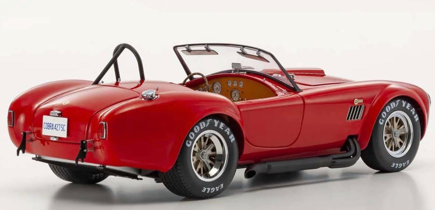 Kyosho 1:12 - Shelby Cobra 427 S/C Spider 1962 Red