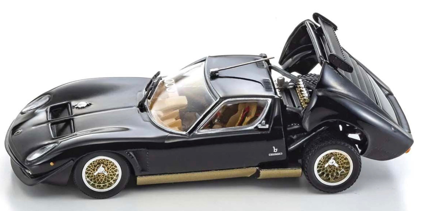 Kyosho 1:43 - Lamborghini Miura SVR 1970 Black-Gold