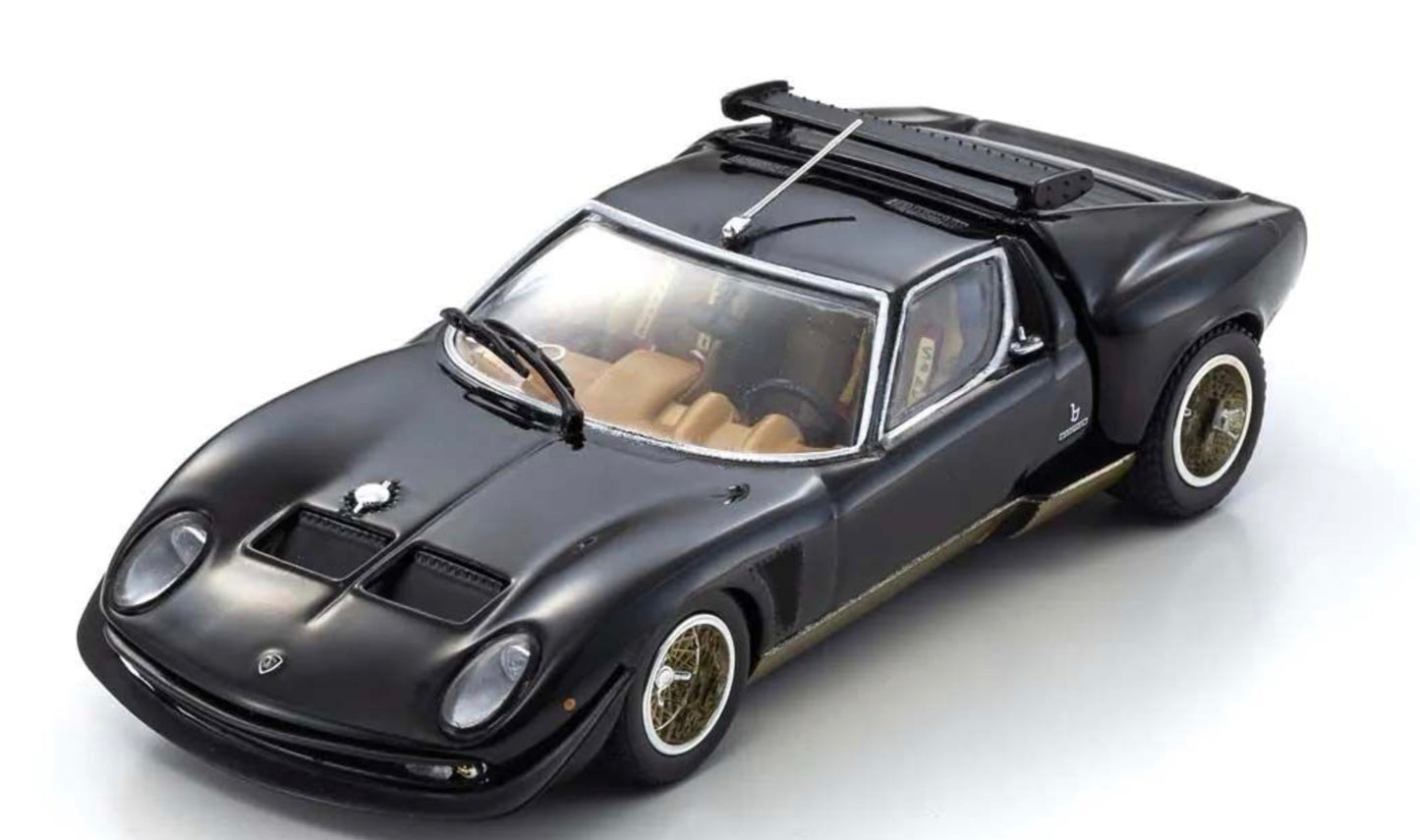 Kyosho 1:43 - Lamborghini Miura SVR 1970 Black-Gold