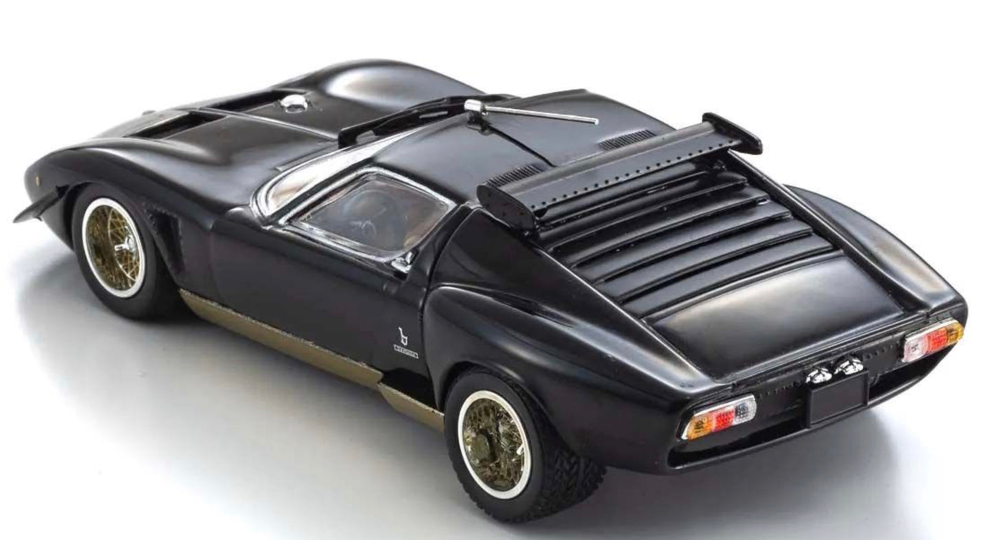 Kyosho 1:43 - Lamborghini Miura SVR 1970 Black-Gold