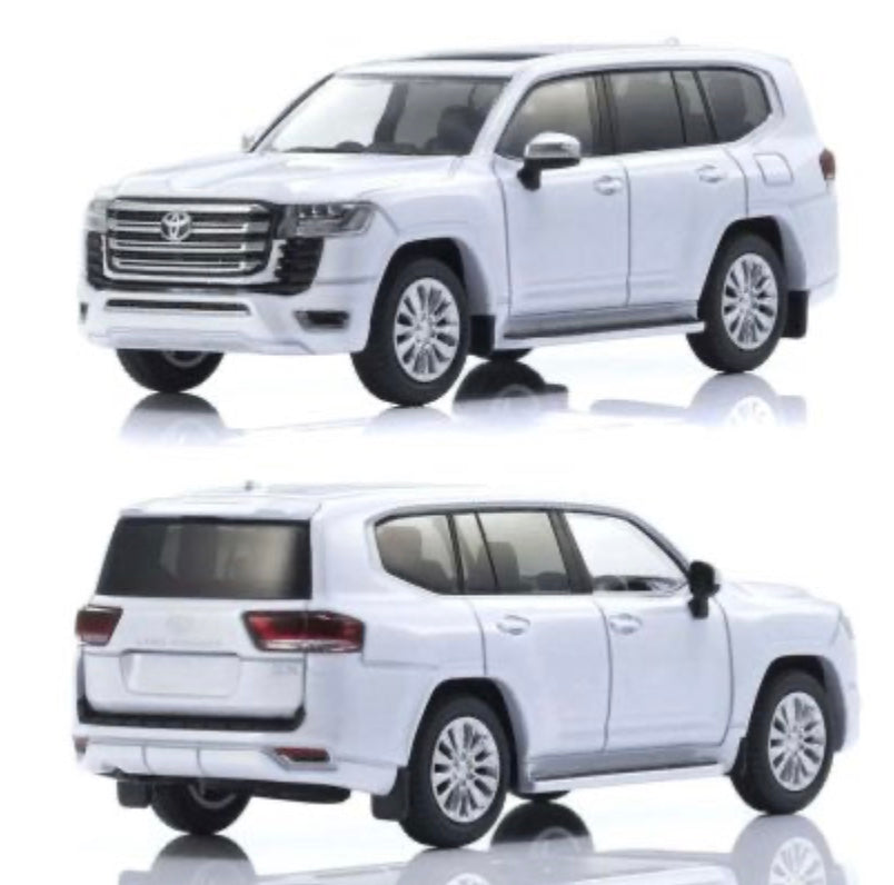 Kyosho 1:64 - Toyota Land Cruiser 300 Book Type - White