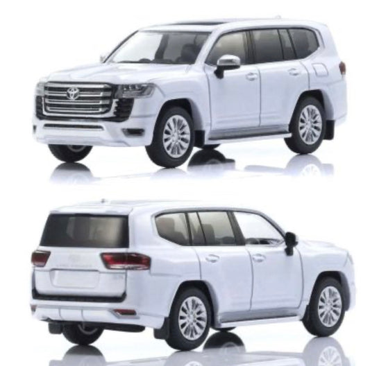 Kyosho 1:64 - Toyota Land Cruiser 300 Book Type - White