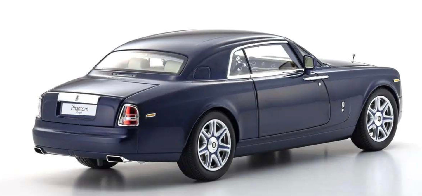Kyosho 1:18 - Rolls-Royce Phantom Coupé 2008 Blue Metallic