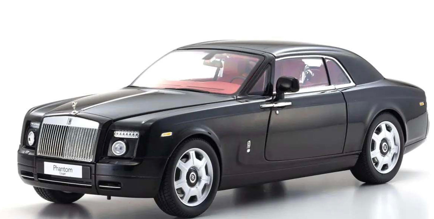 Kyosho 1:18 - Rolls-Royce Phantom Coupé 2008 Diamond Black