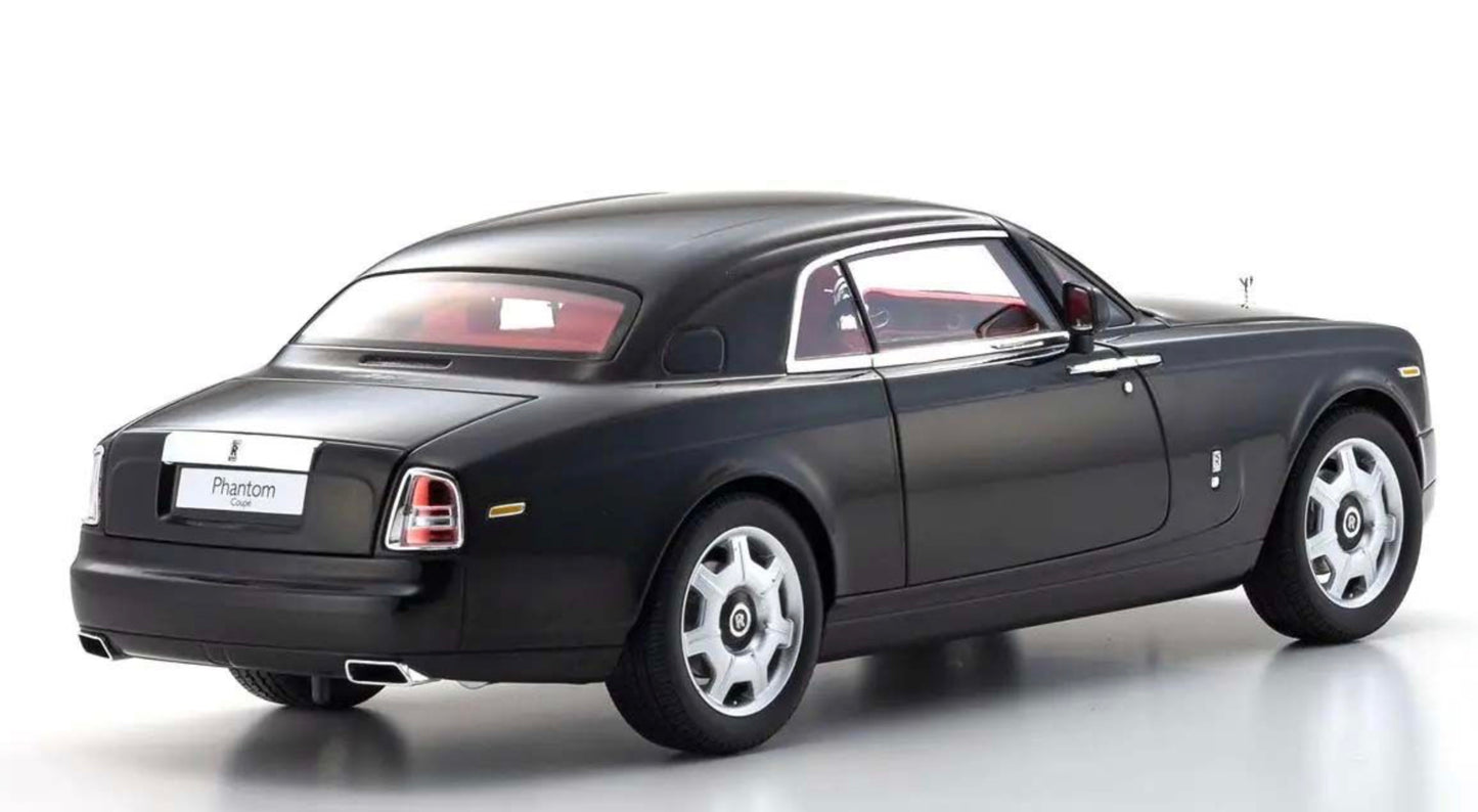 Kyosho 1:18 - Rolls-Royce Phantom Coupé 2008 Diamond Black