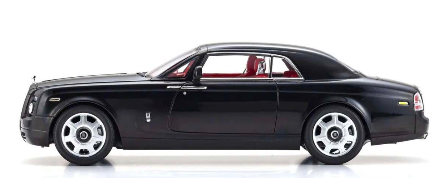 Kyosho 1:18 - Rolls-Royce Phantom Coupé 2008 Diamond Black