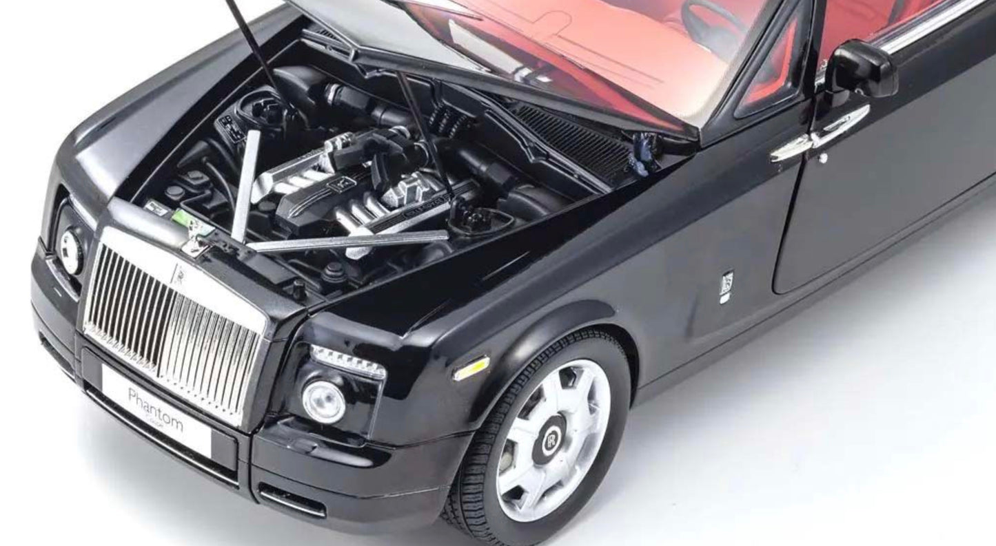 Kyosho 1:18 - Rolls-Royce Phantom Coupé 2008 Diamond Black