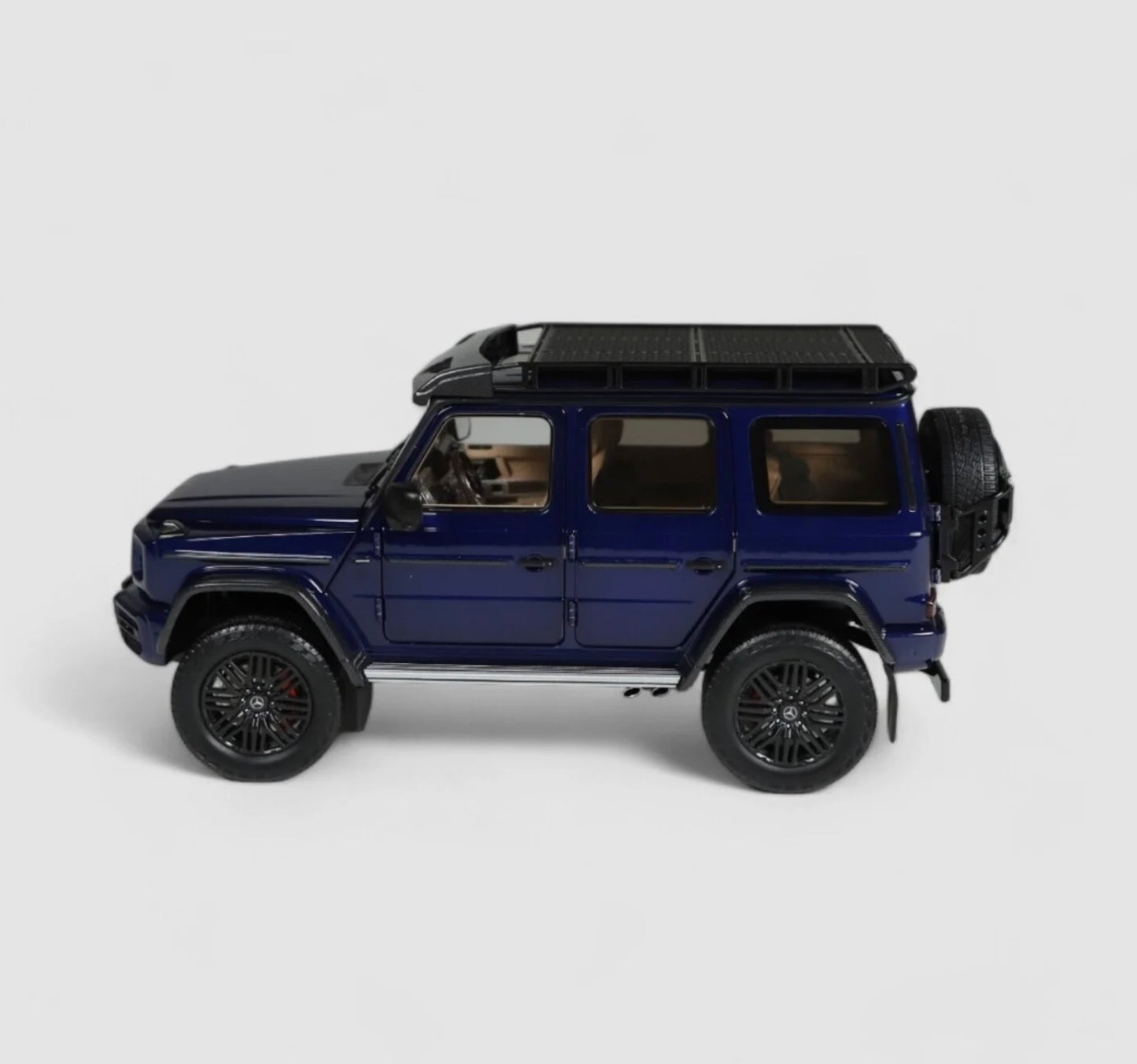 NZG 1:18 - Mercedes AMG G 63 4x4² Offroad, mystic blue