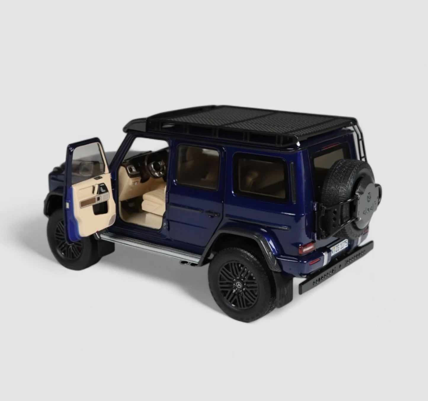 NZG 1:18 - Mercedes AMG G 63 4x4² Offroad, mystic blue