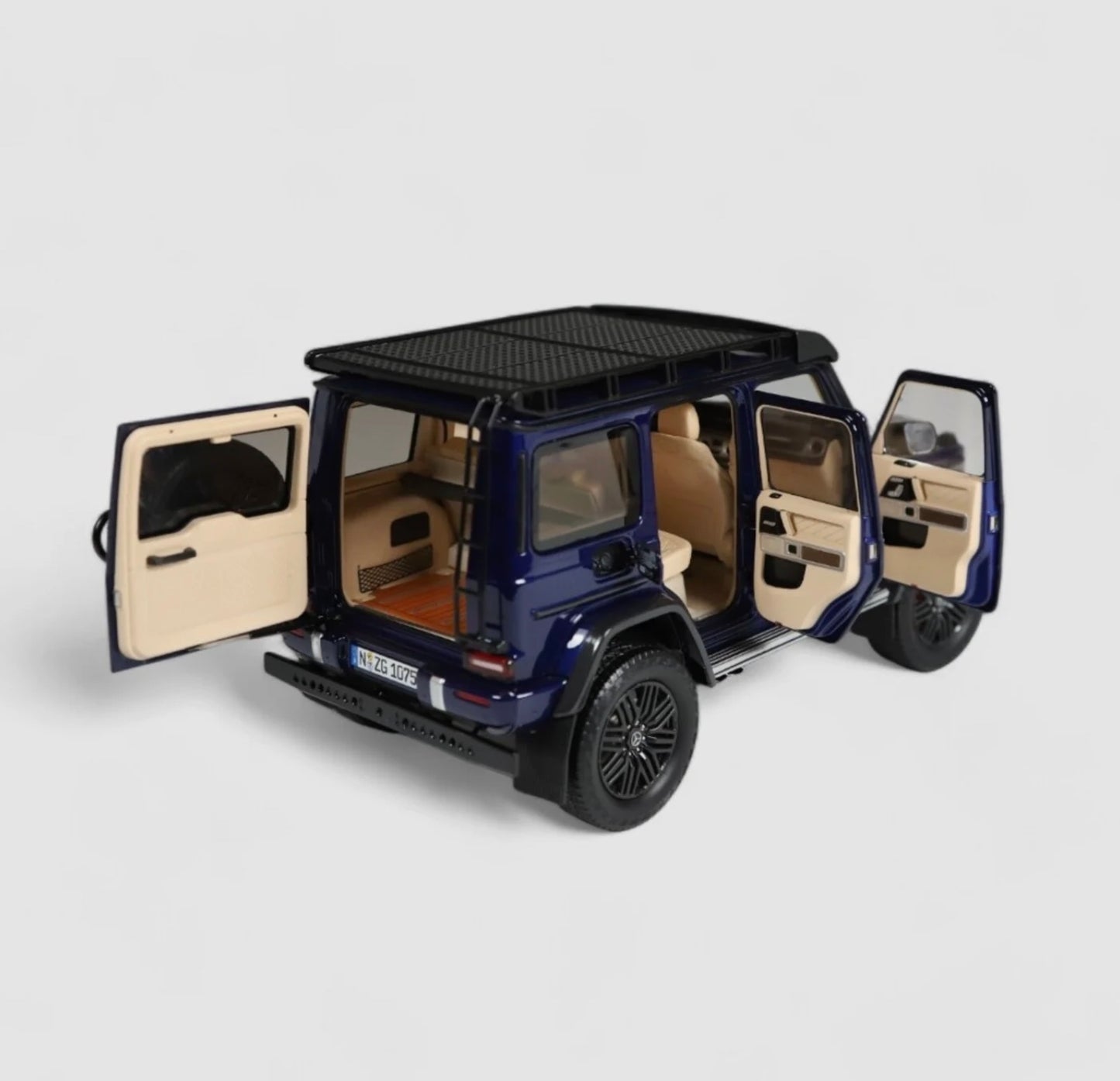 NZG 1:18 - Mercedes AMG G 63 4x4² Offroad, mystic blue