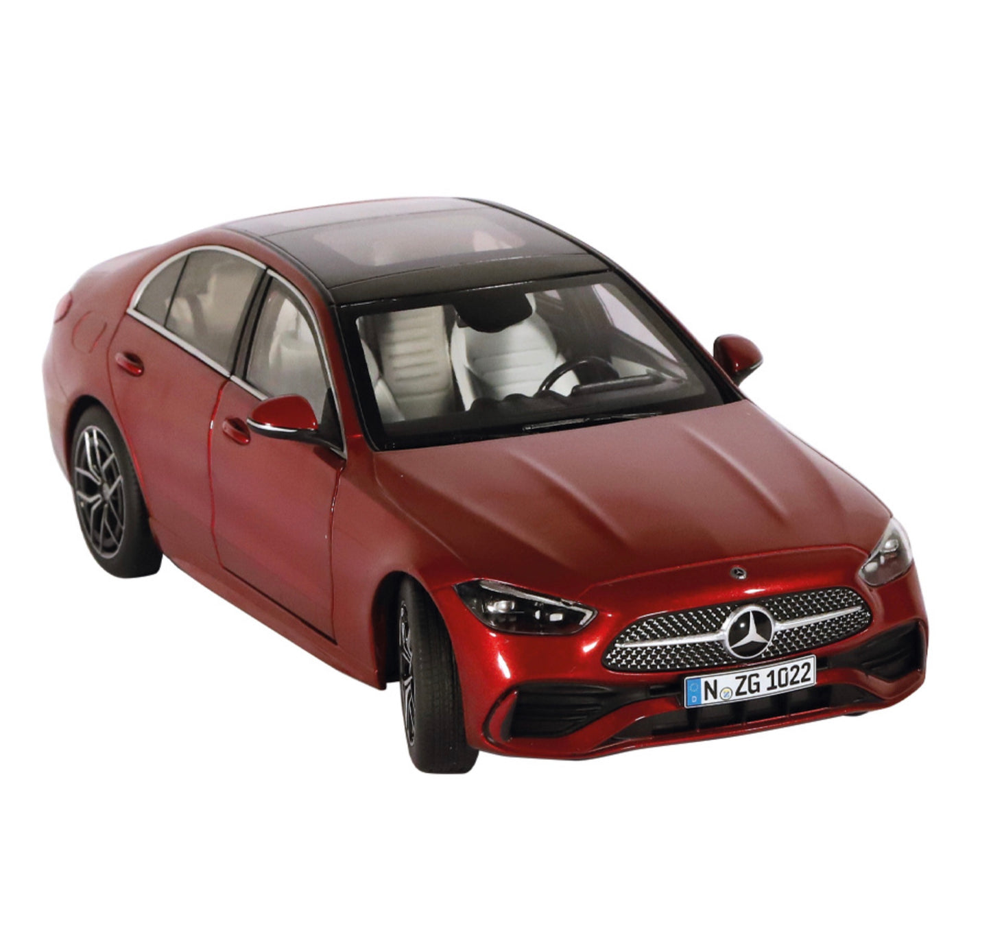 NZG 1:18 - Mercedes-Benz C-Class W206 hyazinthred metallic