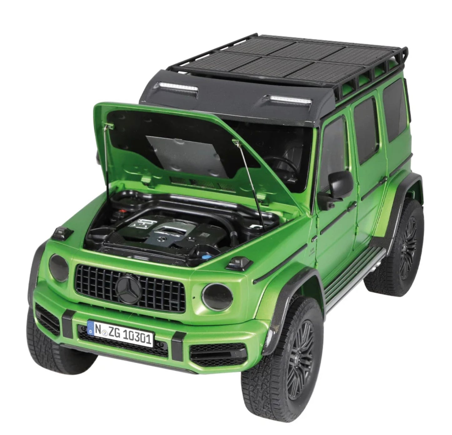 NZG 1:12 - Mercedes AMG G 63 4x4² W463 Offroad, green hell magno