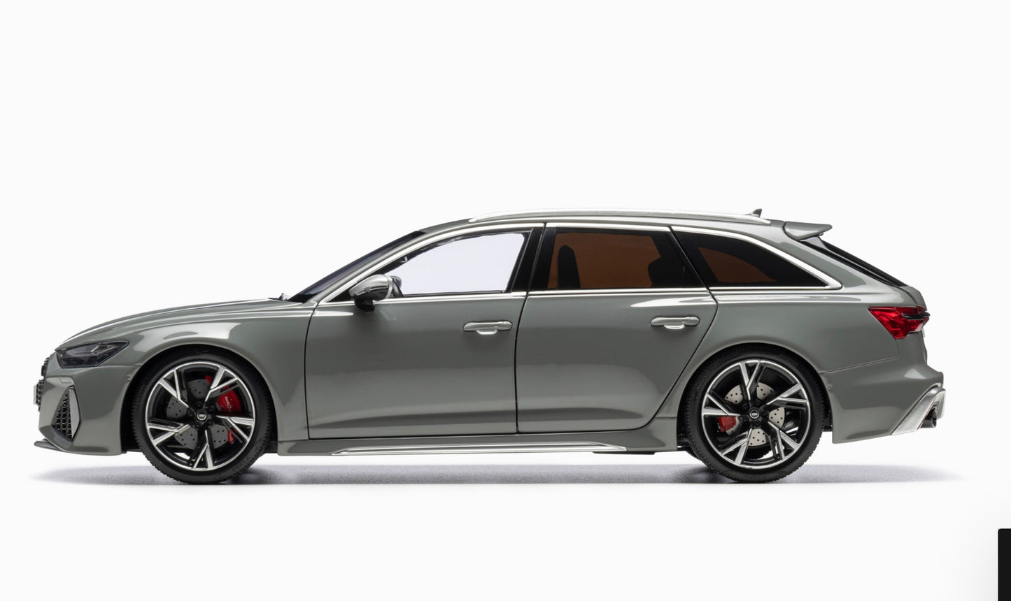 NZG 1:18 - Audi RS6 Avant 2021 C8 grau