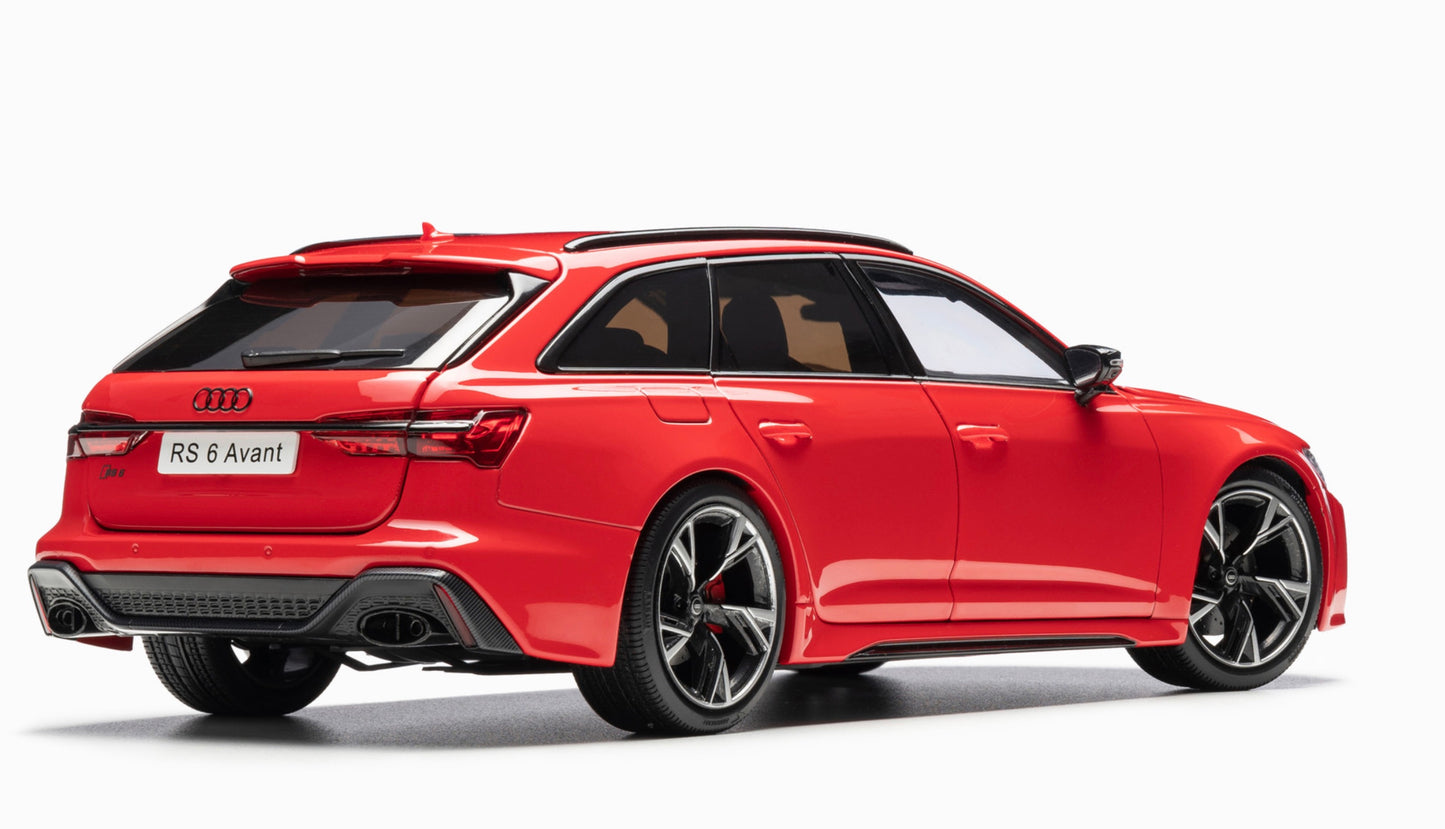 NZG 1:18 - Audi RS6 Avant 2021 C8 Red