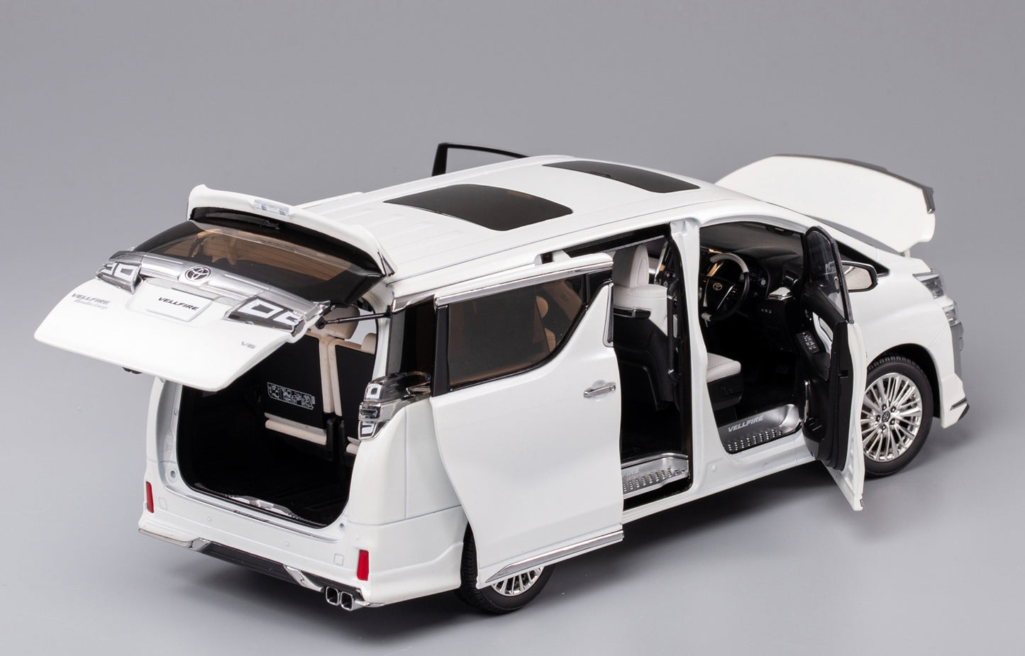 NZG 1:18 - Toyota Vellfire White