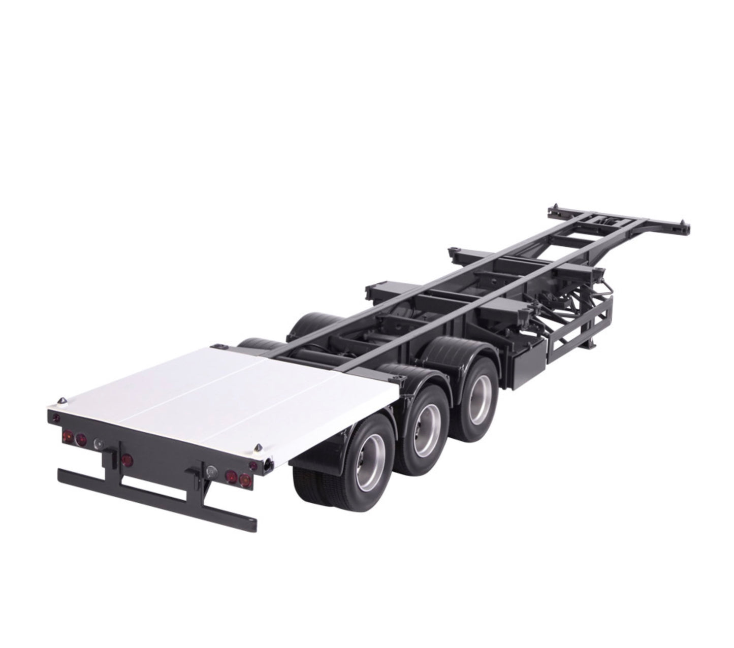 NZG 1:18 - Trailer International & 40 Ft Container "Brown/Red"
