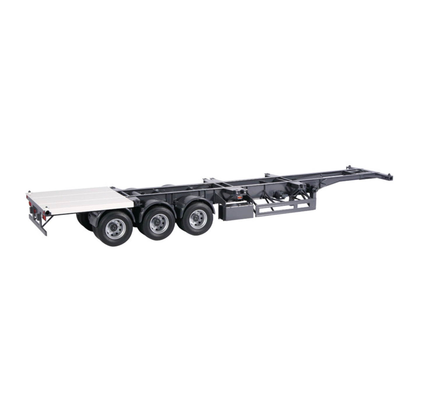 NZG 1:18 - Trailer International & 40 Ft Container "Brown/Red"
