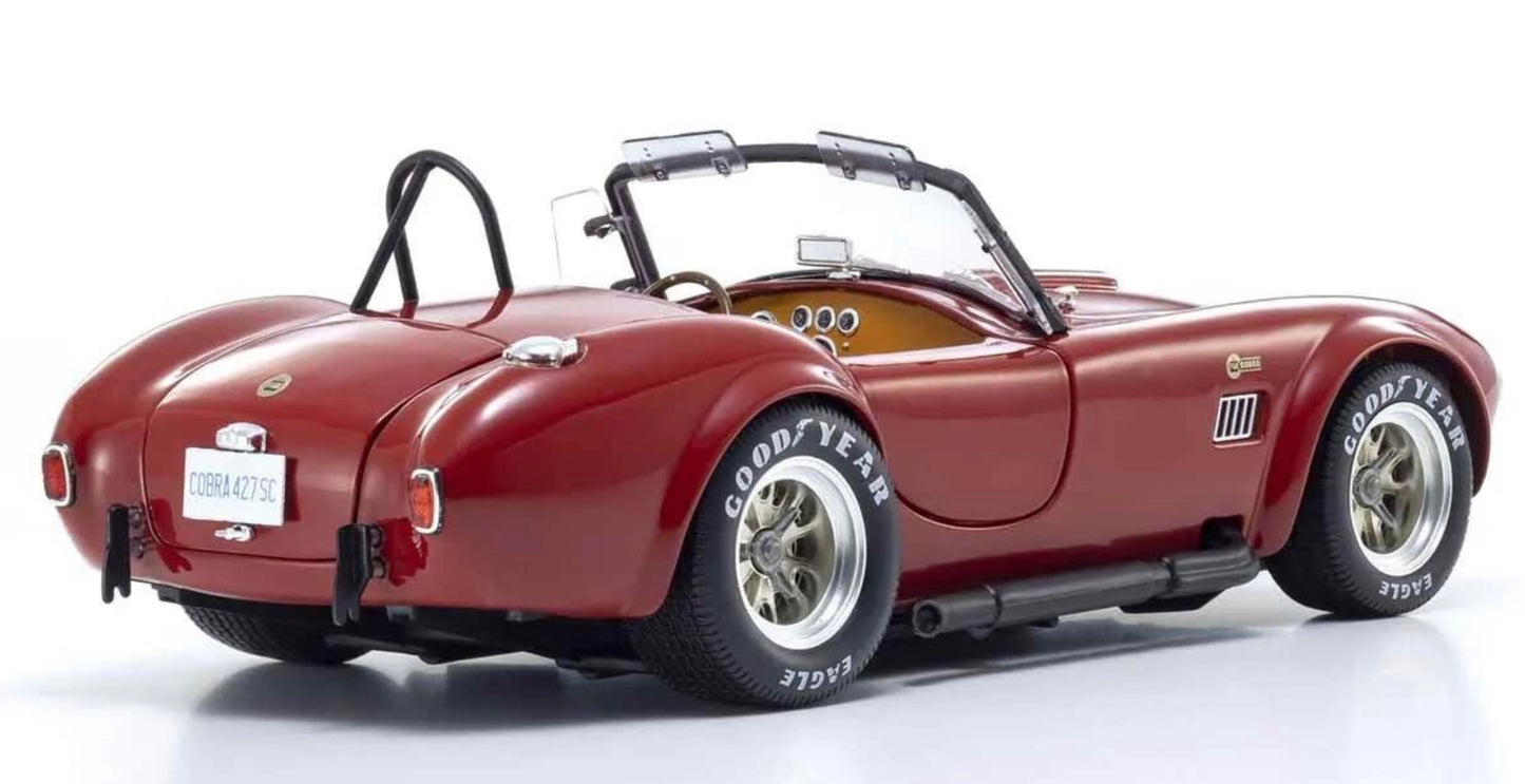 Kyosho 1:18 - Shelby Cobra 427 S/C Spider 1962 Red