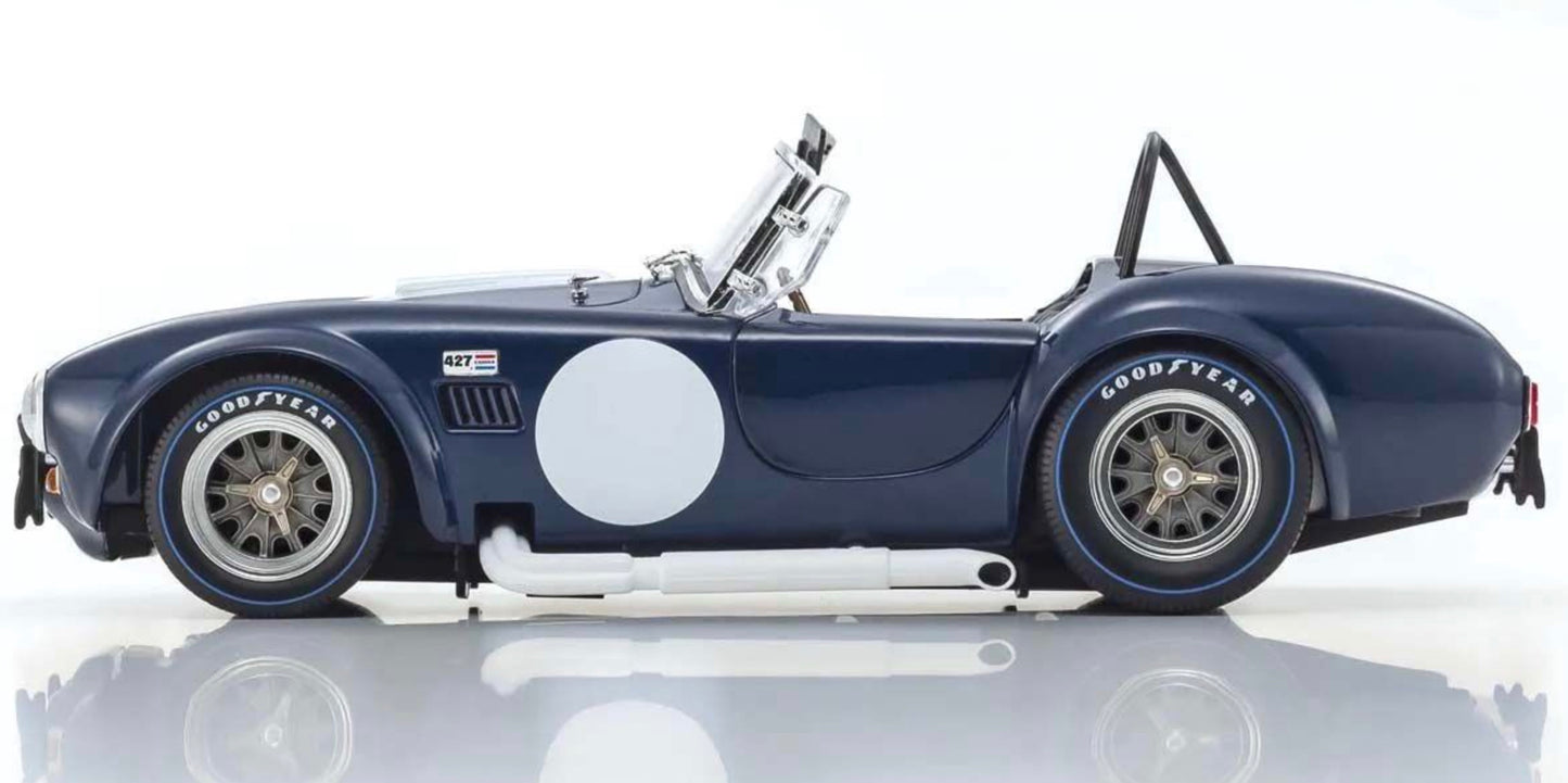 Kyosho 1:18 - Shelby Cobra 427 S/C Spider 1962 Blue-White
