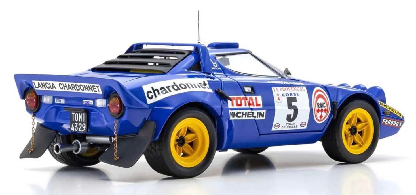 Kyosho 1:18 - Lancia Stratos HF B.Darniche Tour de Corse 1976 Nr.5