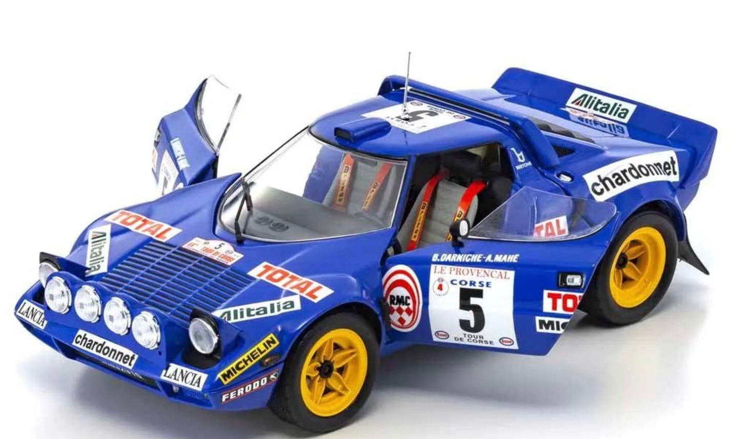 Kyosho 1:18 - Lancia Stratos HF B.Darniche Tour de Corse 1976 Nr.5