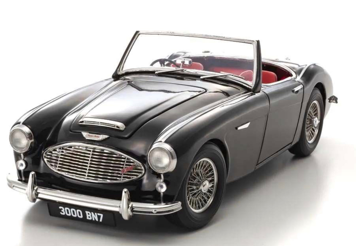 Kyosho 1:18 - Austin Healey 3000 BN7 Black