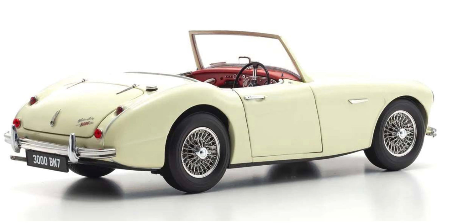 Kyosho 1:18 - Austin Healey 3000 BN7 English White