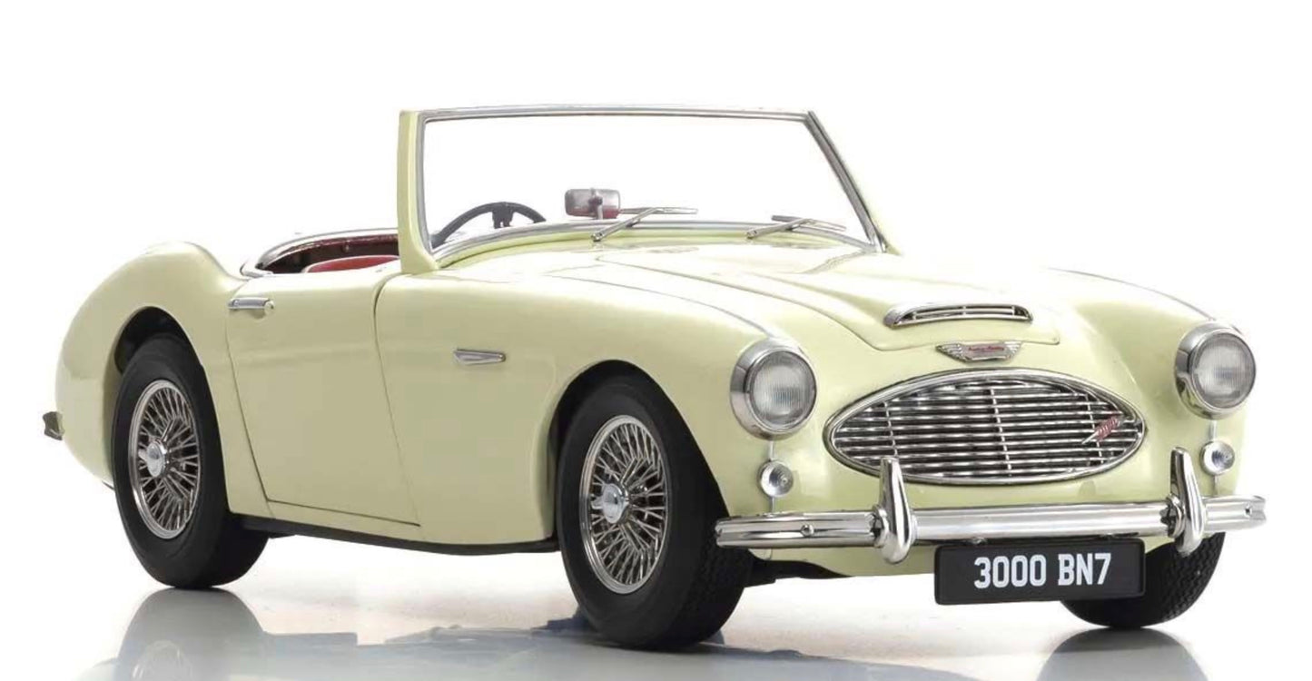 Kyosho 1:18 - Austin Healey 3000 BN7 English White