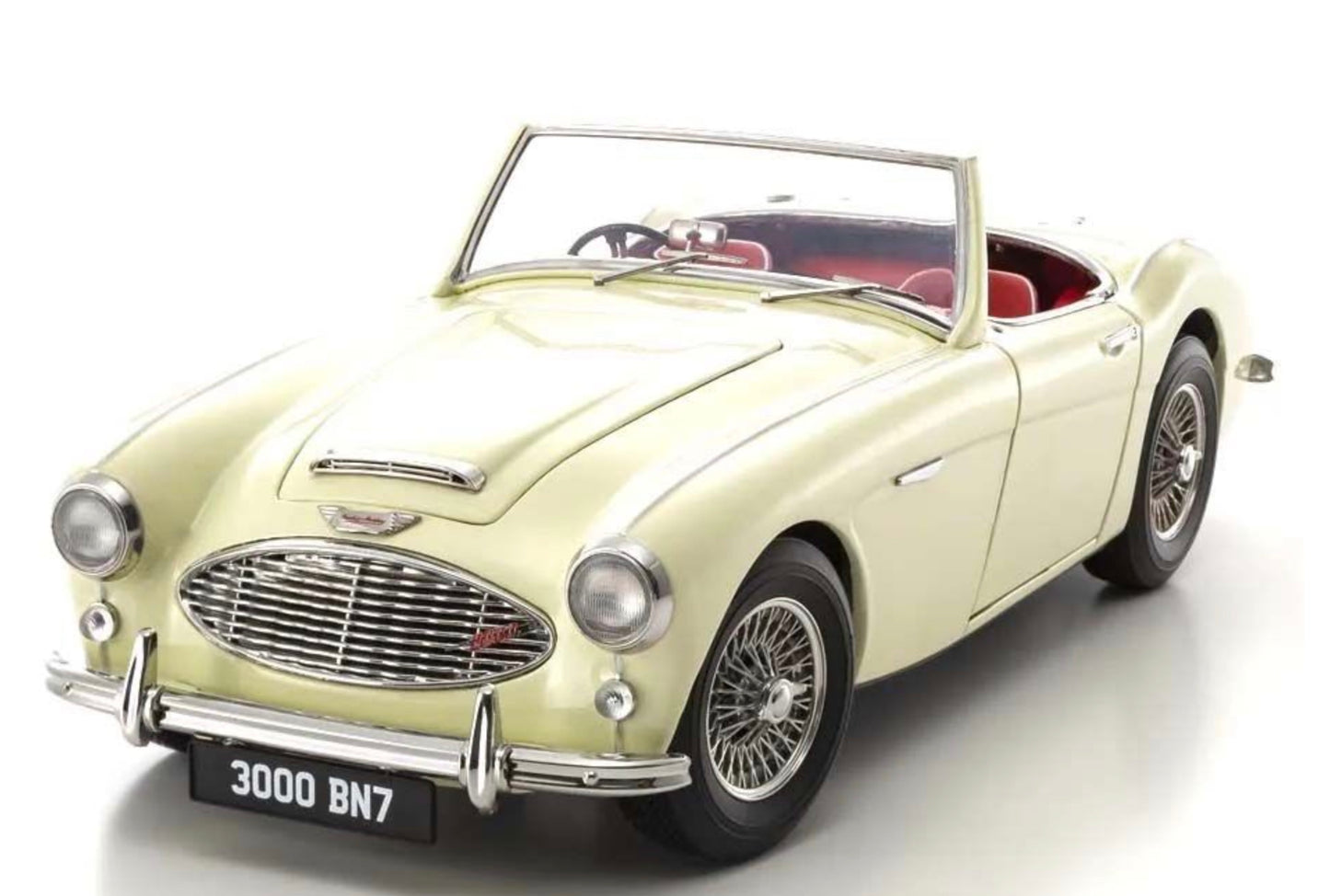 Kyosho 1:18 - Austin Healey 3000 BN7 English White