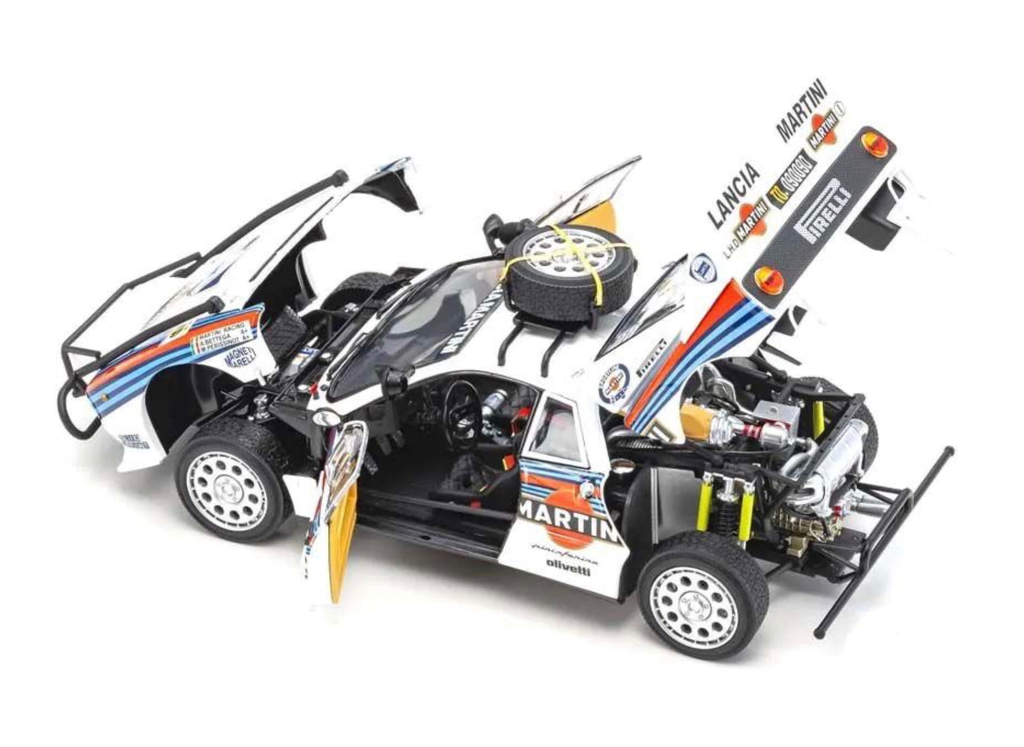 Kyosho 1:18 - Lancia Rally 037 A.Bettega Safari Rally 1985 Nr.8