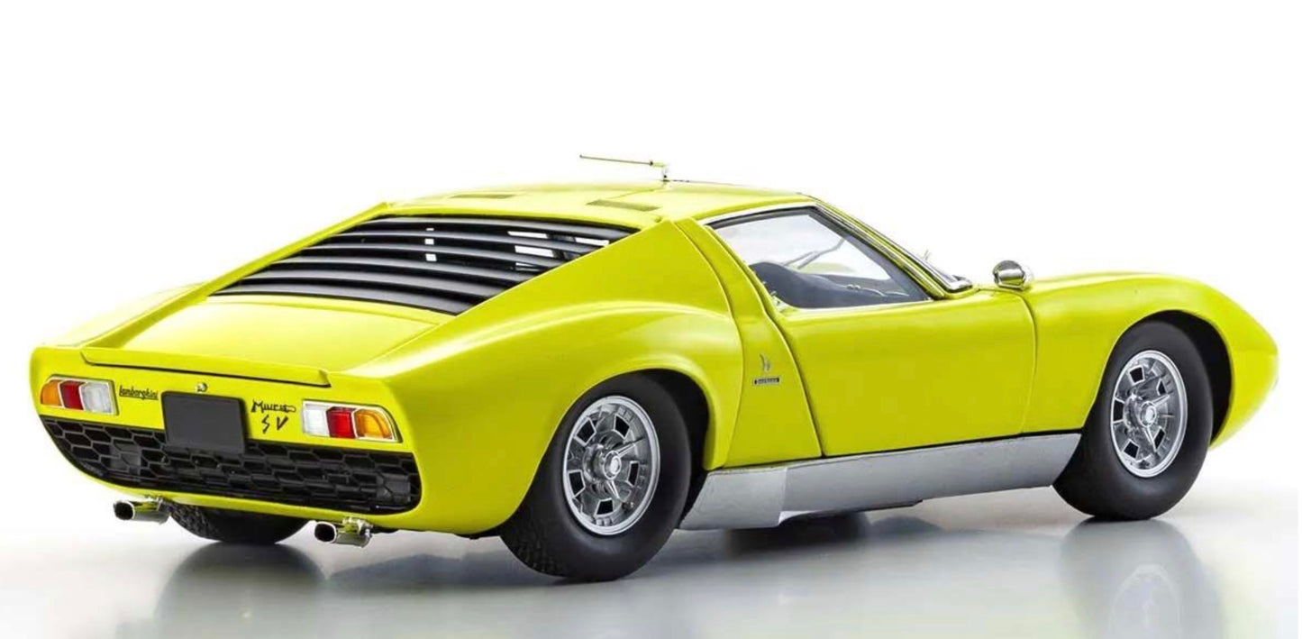 Kyosho 1:18 - Lamborghini Miura SV 1970 Yellow