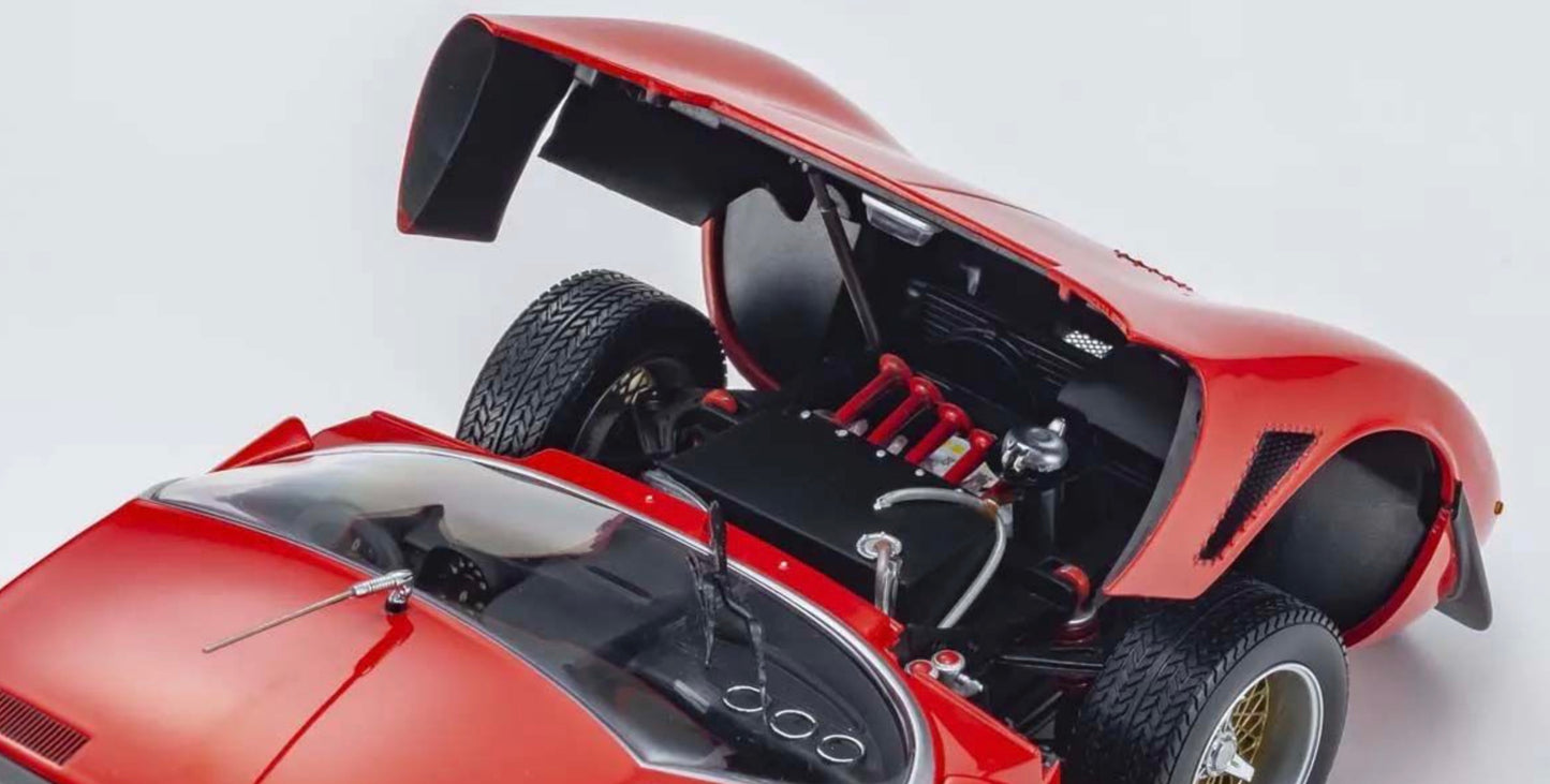 Kyosho 1:18 - Lamborghini Miura SV 1970 Red-Black