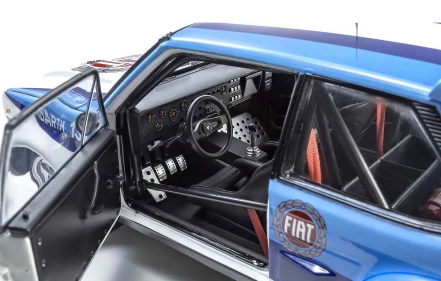 Kyosho 1:18 - Fiat 131 Abarth A.Bettega Winner Piancavallo 1981 Nr.2