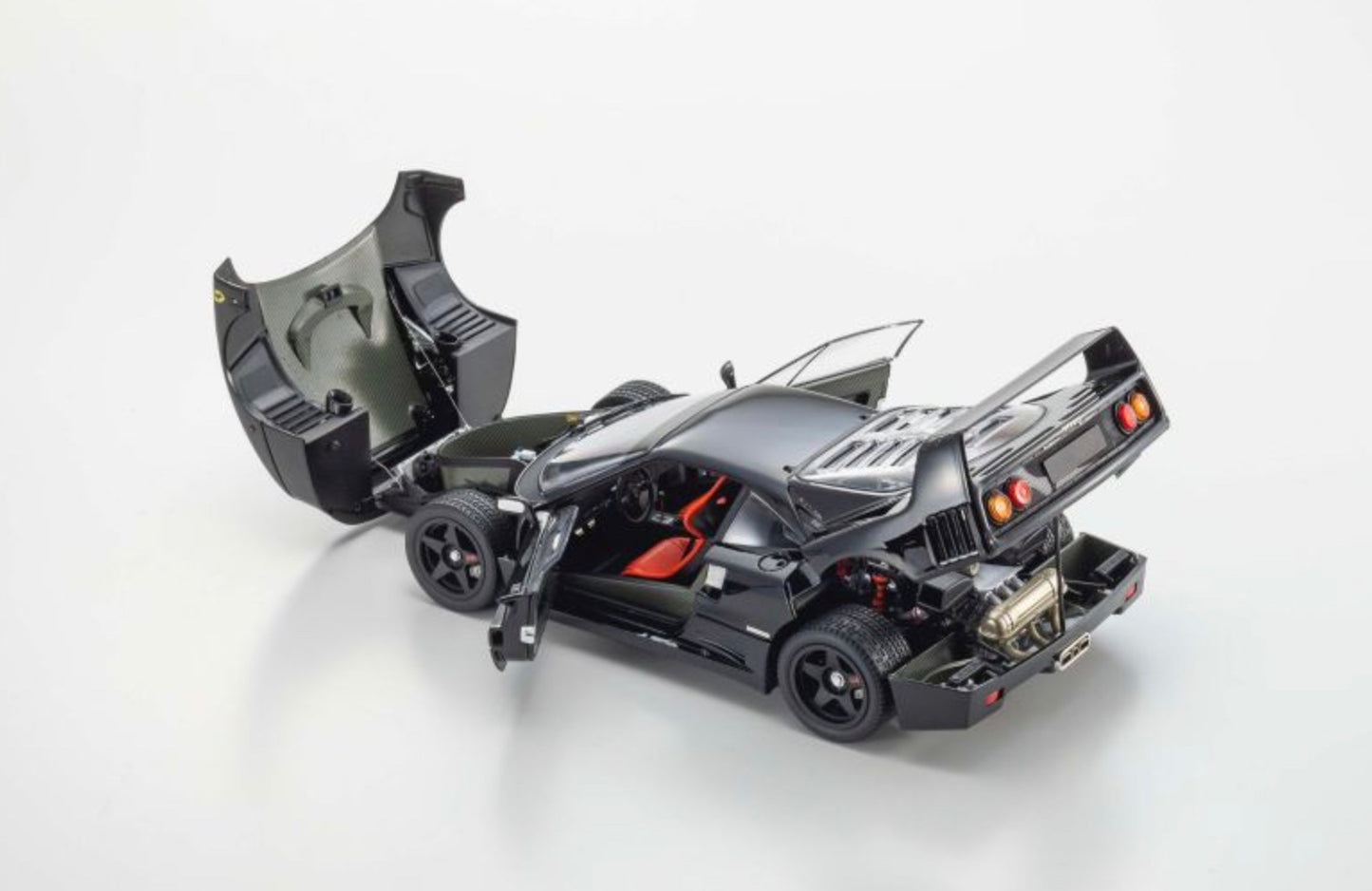 Kyosho 1:18 - Ferrari F40 Black 1987 Die-Cast Collection