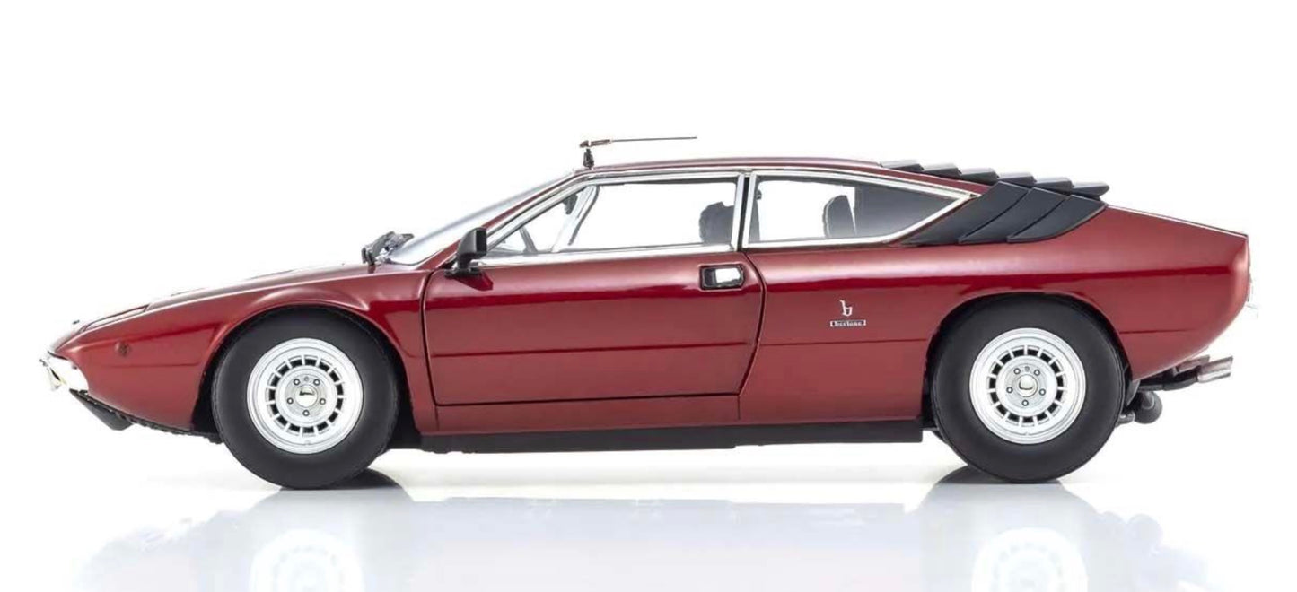 Kyosho 1:18 - Lamborghini Urraco P250 1973 Red Metal