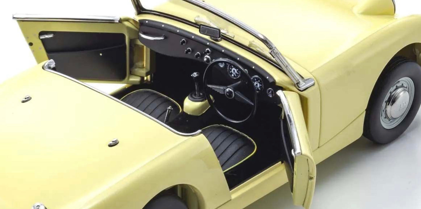 Kyosho 1:18 - Austin Healey Sprite 1958 Primrose Yellow