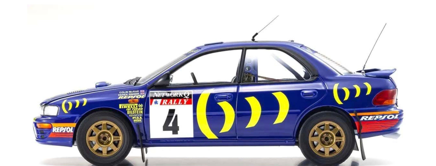 Kyosho 1:18 - Subaru Impreza Colin McRae Winner RAC 1994 Nr.4
