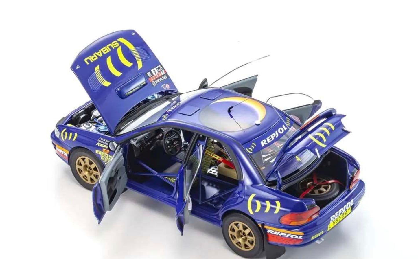 Kyosho 1:18 - Subaru Impreza Colin McRae Winner RAC 1994 Nr.4