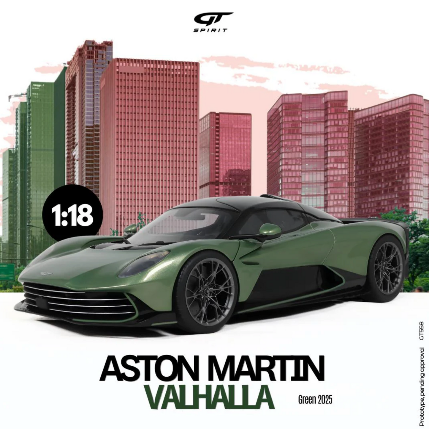 GT-Spirit 1:18 Aston Martin VALHALLA 2025 Pre-order