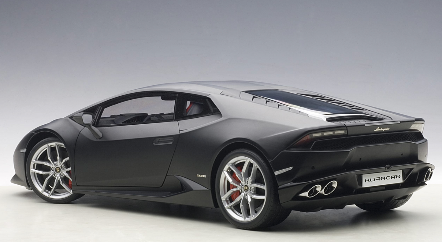 AutoArt 1:12 Lamborghini Huracán LP610-4 (Nero Nemesis)