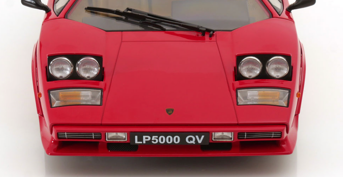 KK-Scale 1:12 Lamborghini Countach LP5000 S QV Red