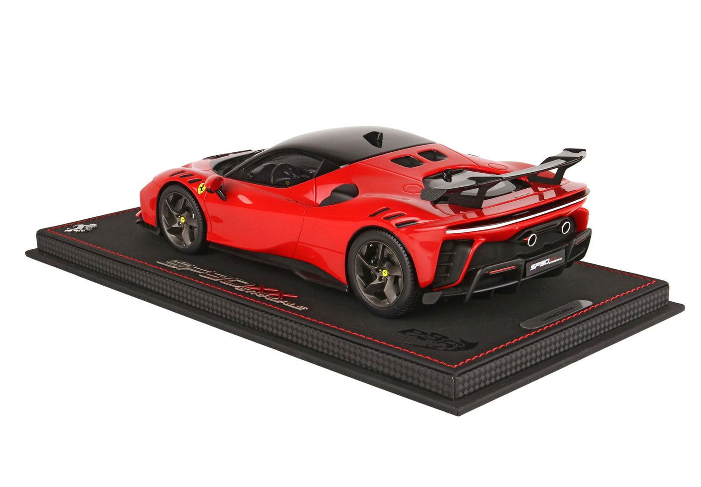 BBR Model 1:18 - Ferrari SF90 XX Stradale Red Corsa 322 And Black