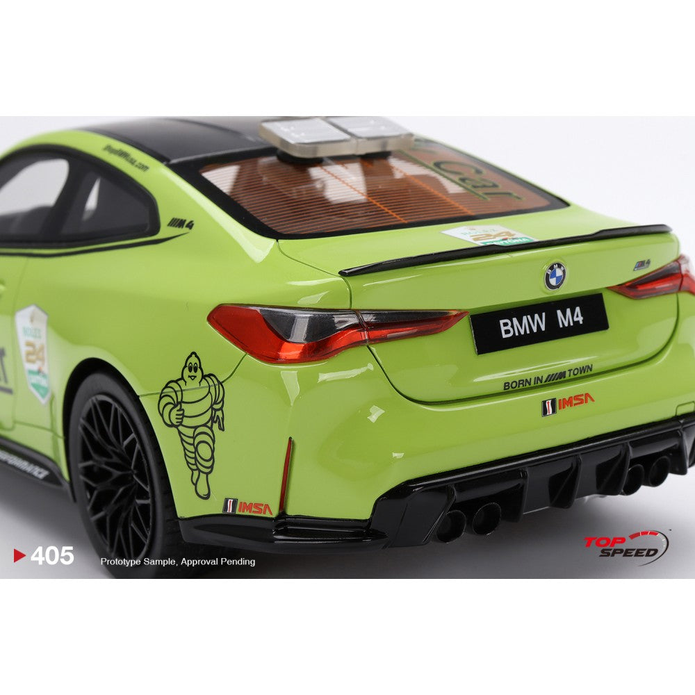 Top Speed Model - BMW M4 Safety Car 2022 Daytona 24 Hrs 1:18