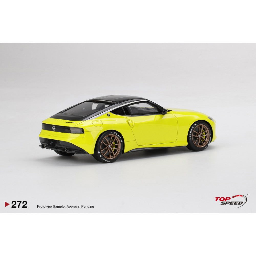 Top Speed Model - Nissan Z Proto Yellow 1:18