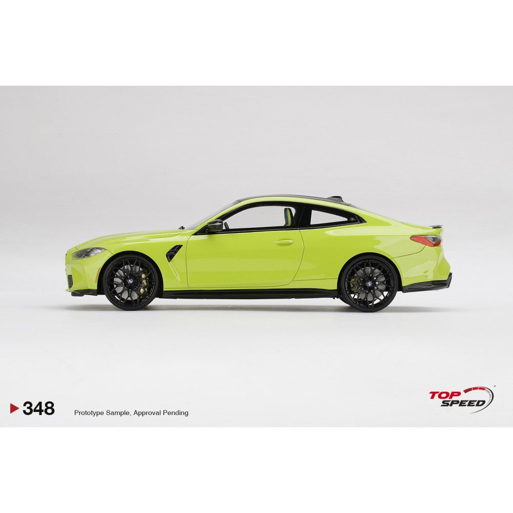 Top Speed Model - BMW M4 Competition (G82) San Paulo Yellow 1:18